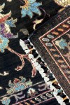 Türk El Düğümlü Madalyon Desenli El Dokuma Kilim