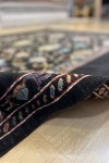 Türk El Düğümlü Madalyon Desenli El Dokuma Kilim