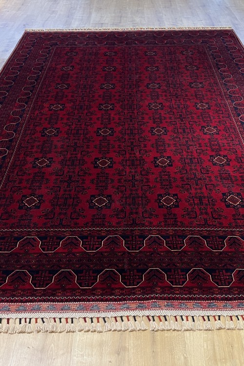 Afgan El Dokuma  Halı - EL01AK