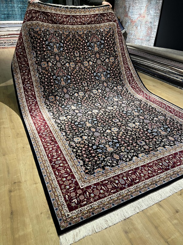 150 Tarak Sık Dokuma Modal İpek Halısı