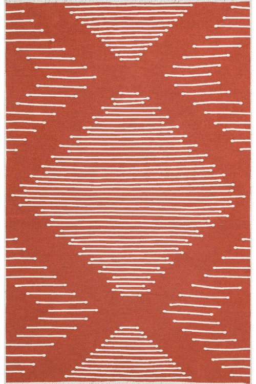 Eko Halı-ARYA AR 15 TERRA-Yıkanabilir Çift Taraflı Modern Desenli Dokuma Kilim