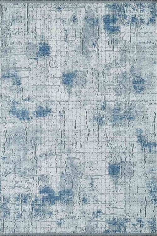 Artemis Runner 05016B Gri Mavi Halı