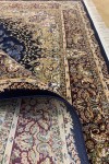 Artemis Silk 05158C Krem Lacivert Halı