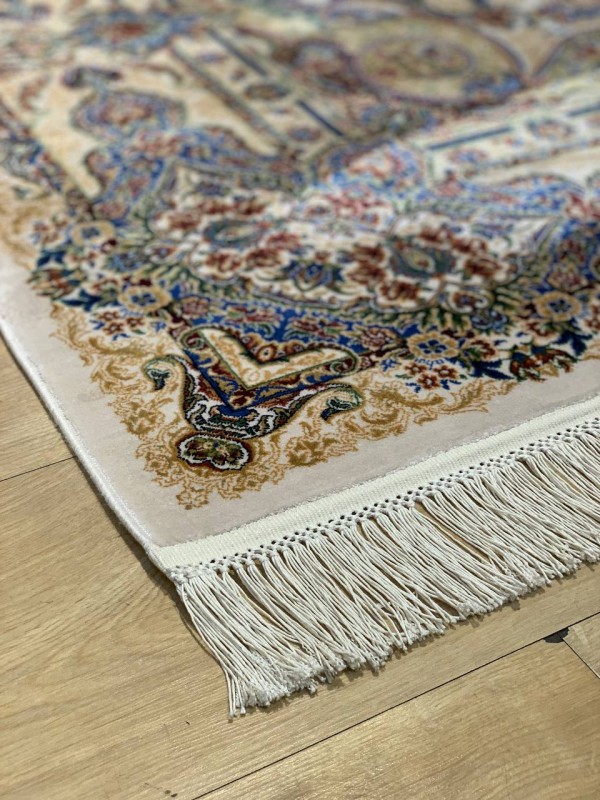 Artemis Silk 05156C Krem Mavi Halı