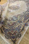 Artemis Silk 05156C Krem Mavi Halı